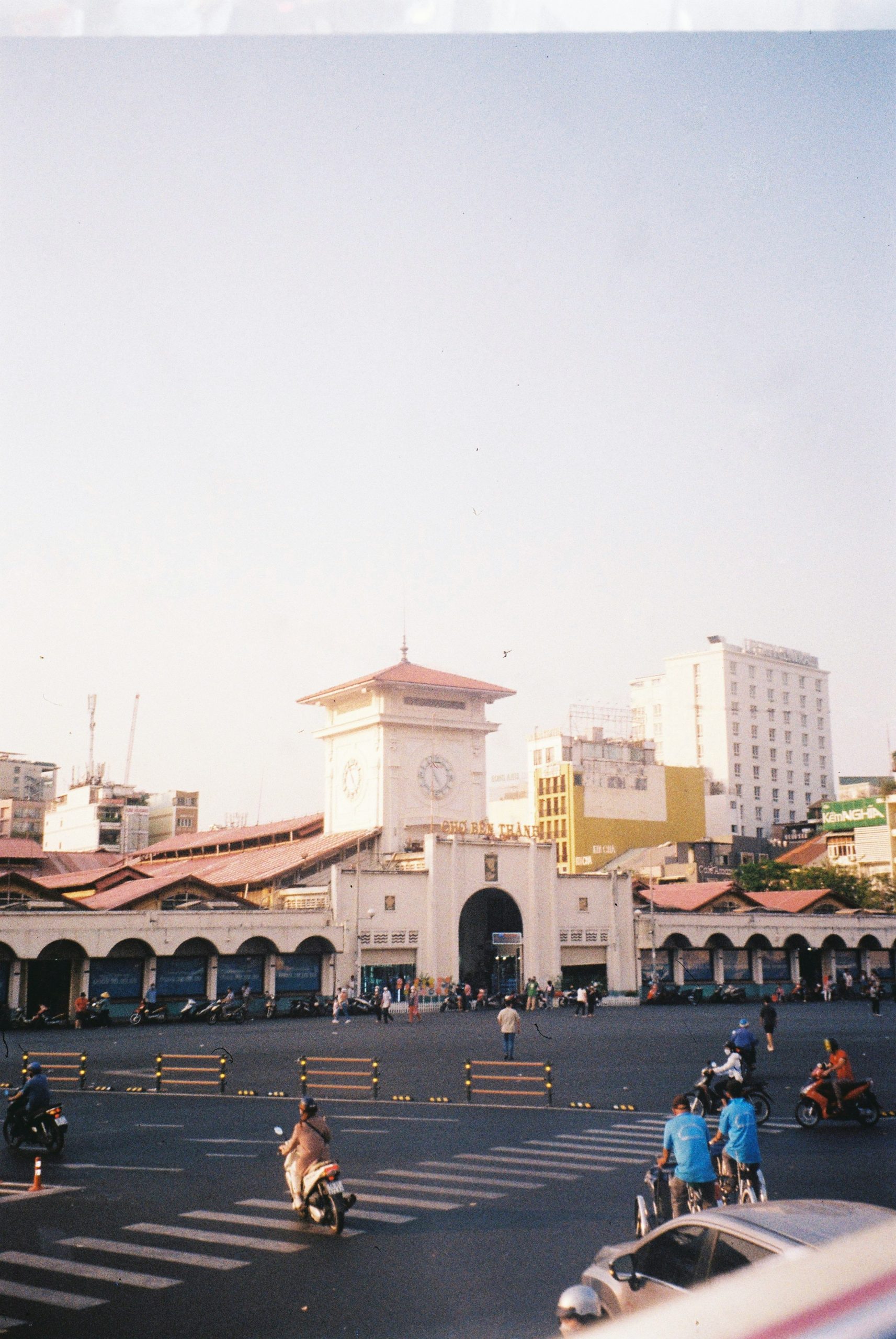 Bến Thành Market and local street life in Ho Chi Minh City, Vietnam