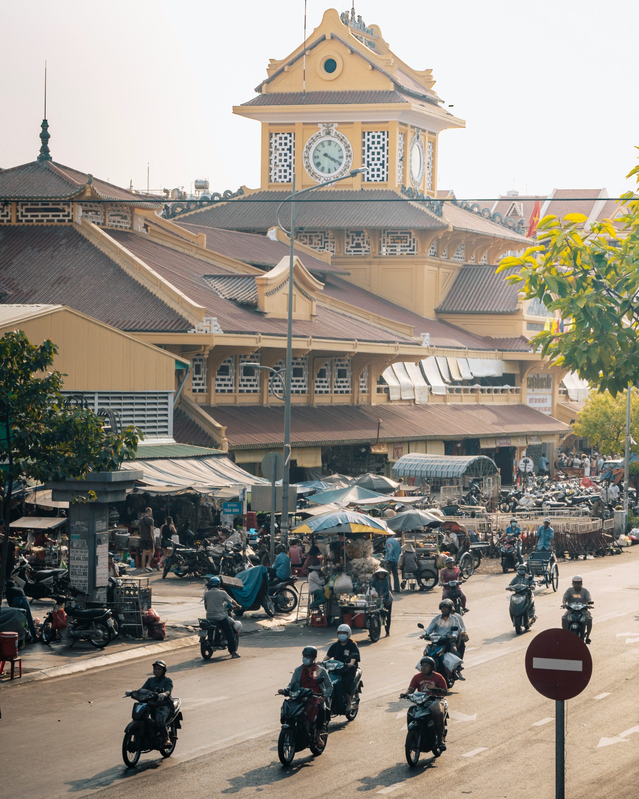 Chợ Lớn Chinese Quarter and local street life in Ho Chi Minh City, Vietnam