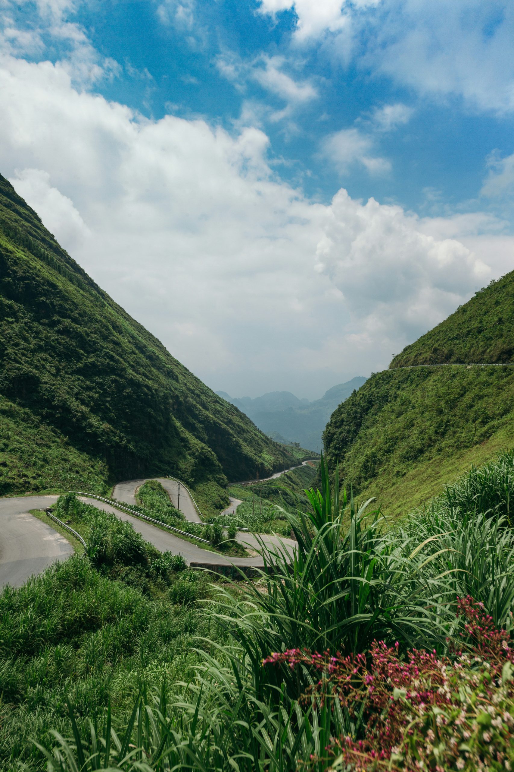 Dramatic mountain landscapes of the Ha Giang Loop
