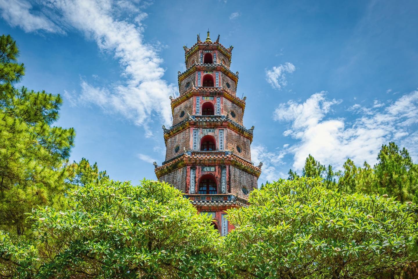 Thien Mu Pagoda in Hue, Vietnam