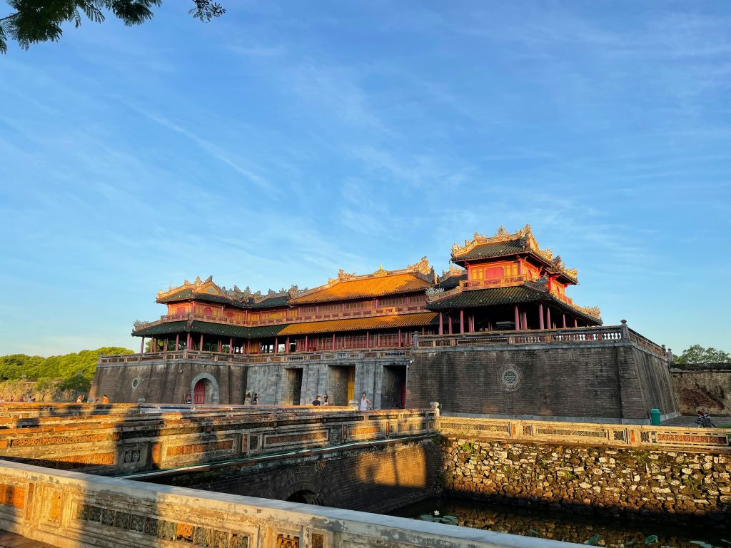 Imperial City and historic citadel in Hue, Vietnam