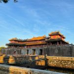 Imperial City and historic citadel in Hue, Vietnam