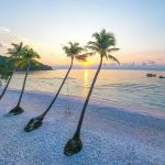 Tropical beach and turquoise waters of Phu Quoc Island, southern Vietnam